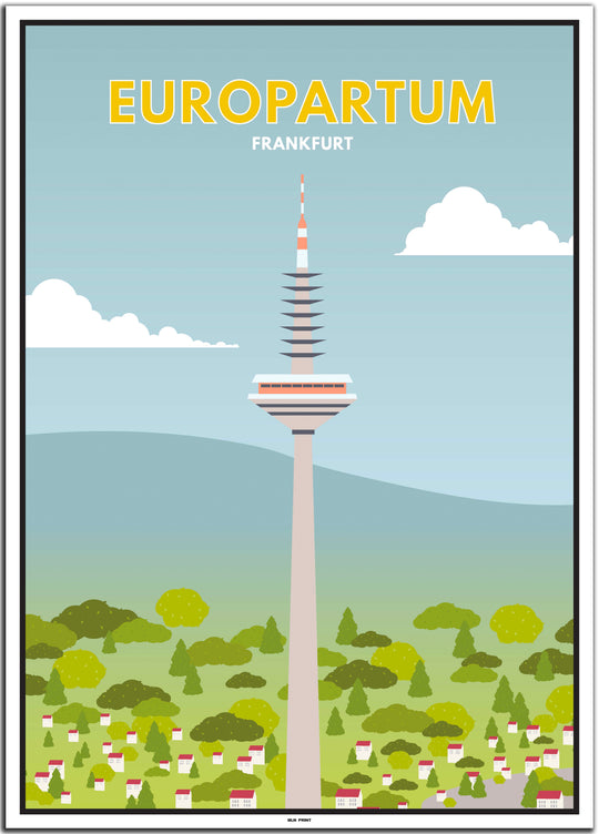 vintage frankfurt poster shop #50x70cm-weier-farbrand