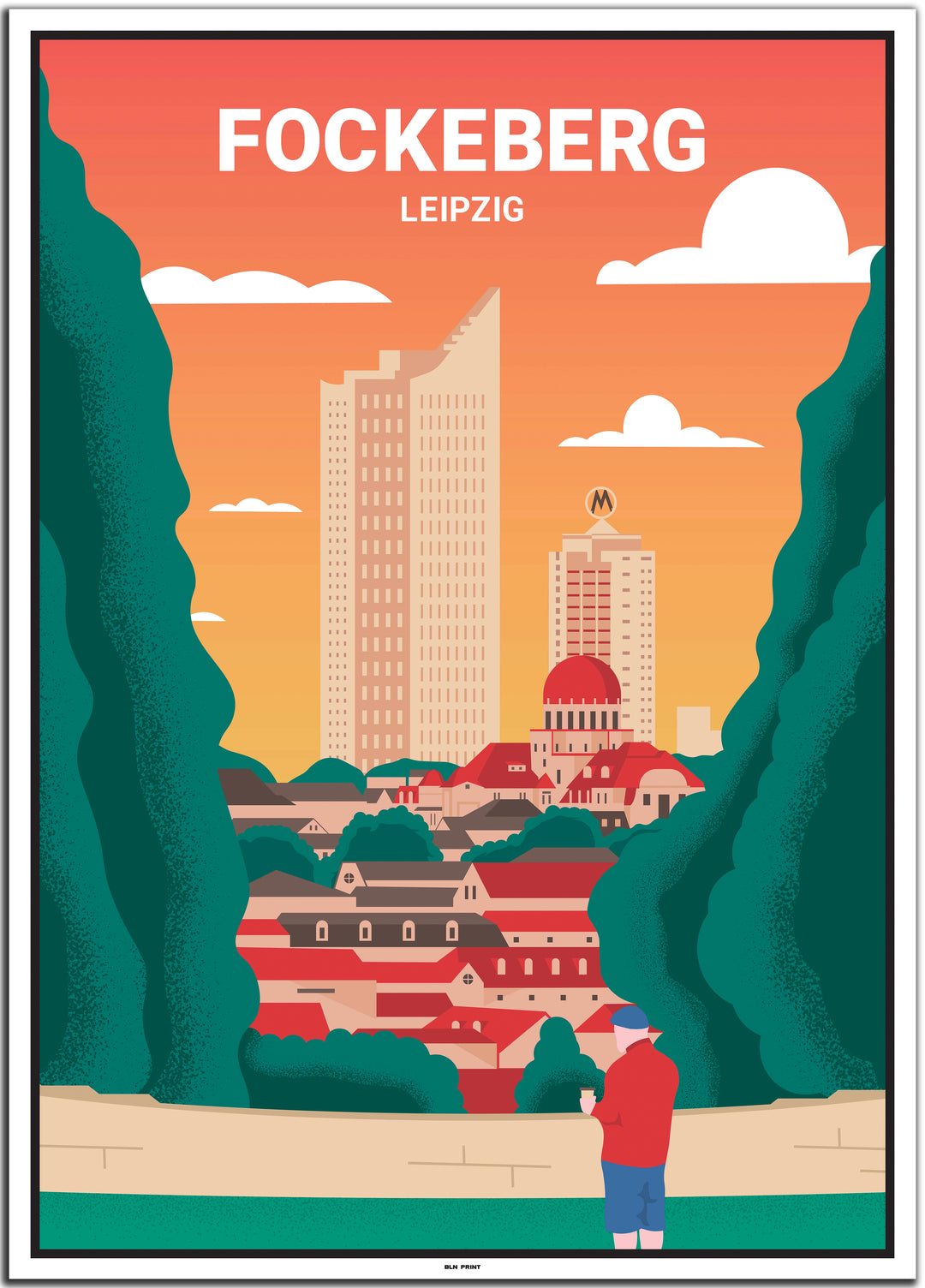 vintage leipzig poster shop #50x70cm-weier-farbrand