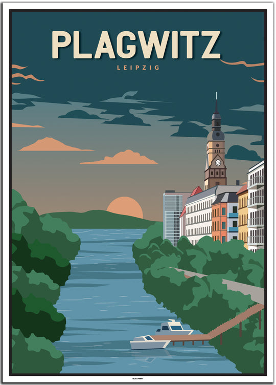 vintage leipzig poster shop #50x70cm-weier-farbrand