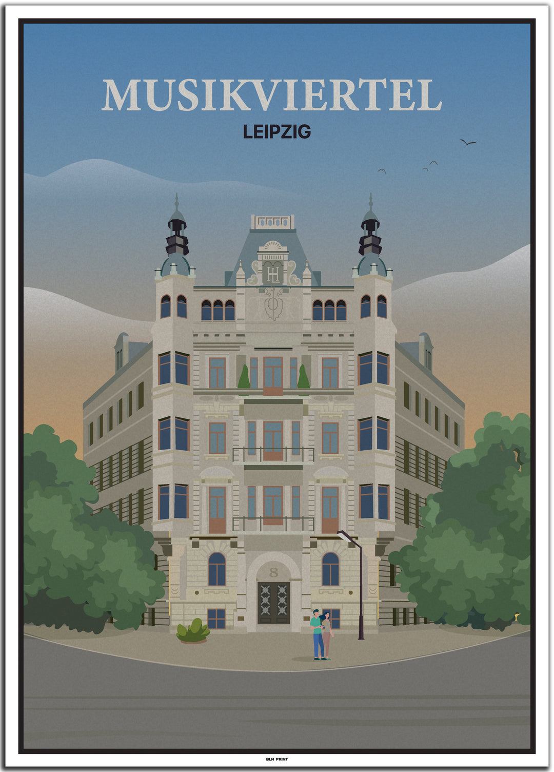 vintage leipzig poster shop #50x70cm-weier-farbrand