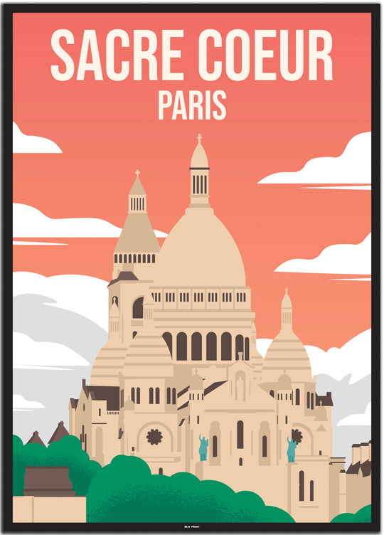 vintage paris poster shop #50x70cm-schwarzer-farbrand