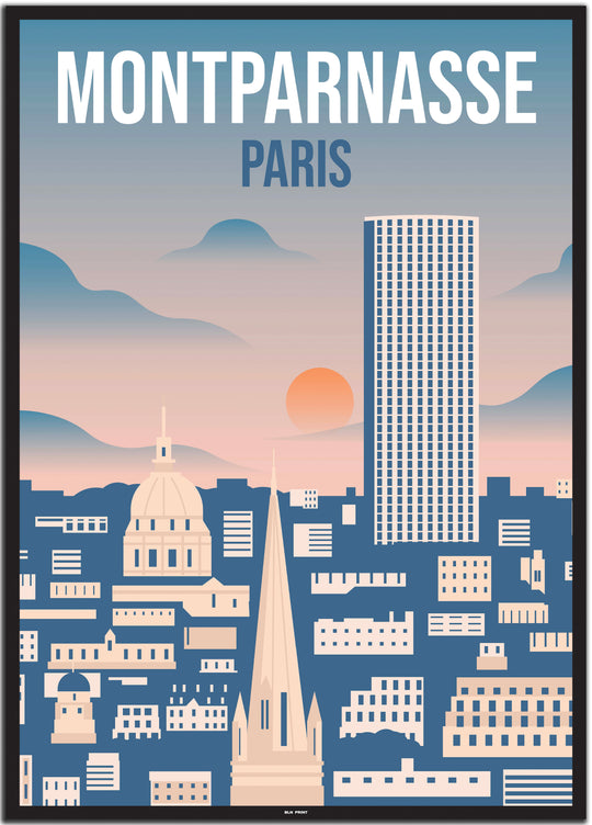 vintage paris poster shop #50x70cm-schwarzer-farbrand