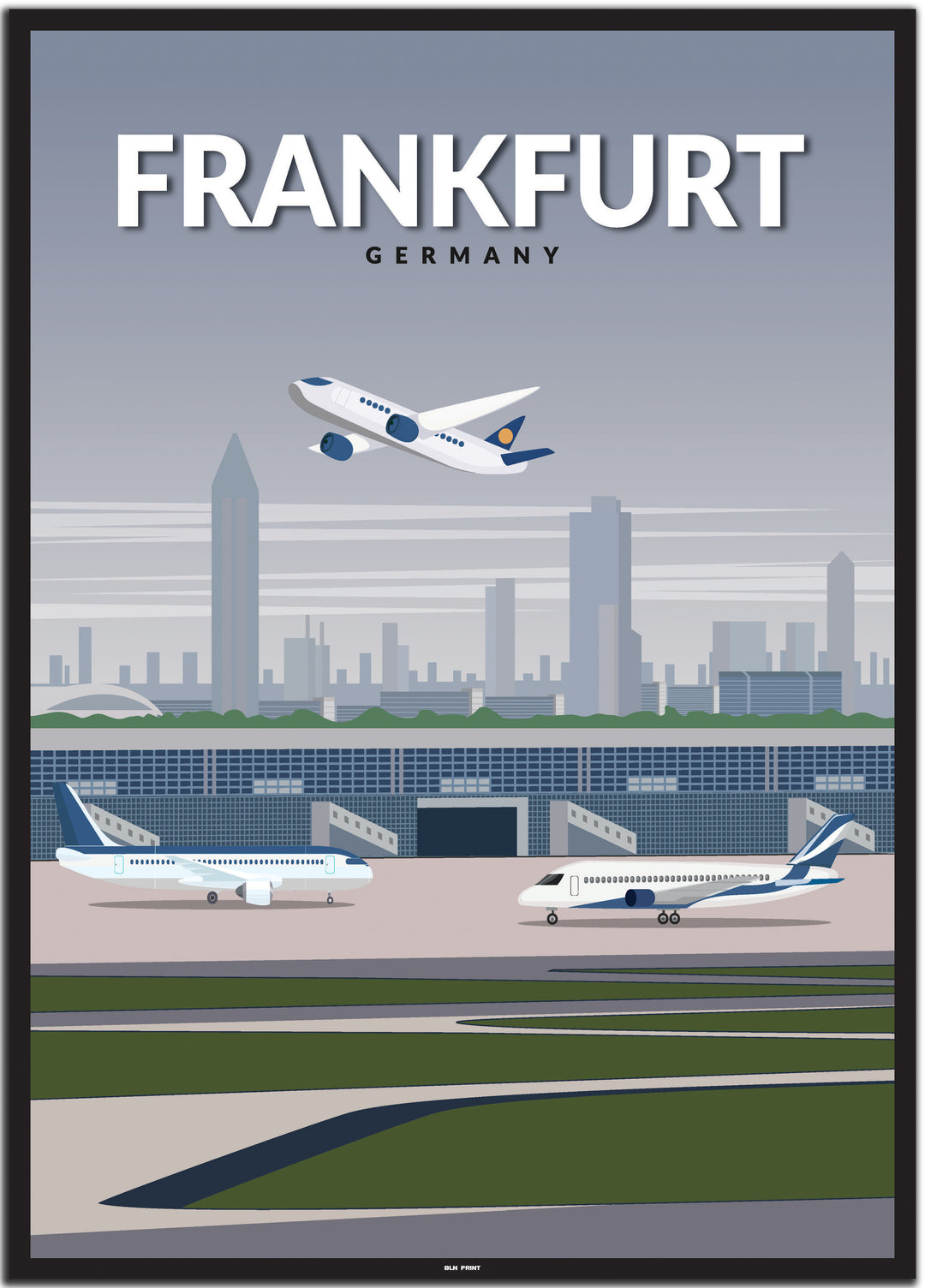 vintage frankfurt poster shop #50x70cm-schwarzer-farbrand