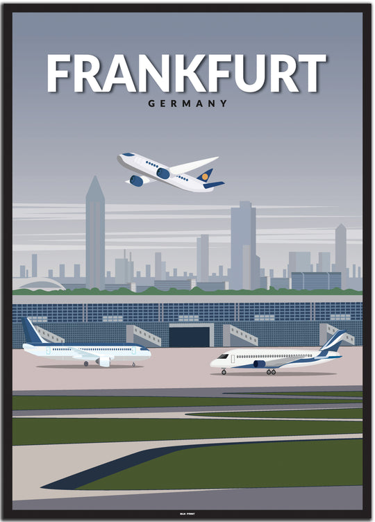 vintage frankfurt poster shop #50x70cm-schwarzer-farbrand